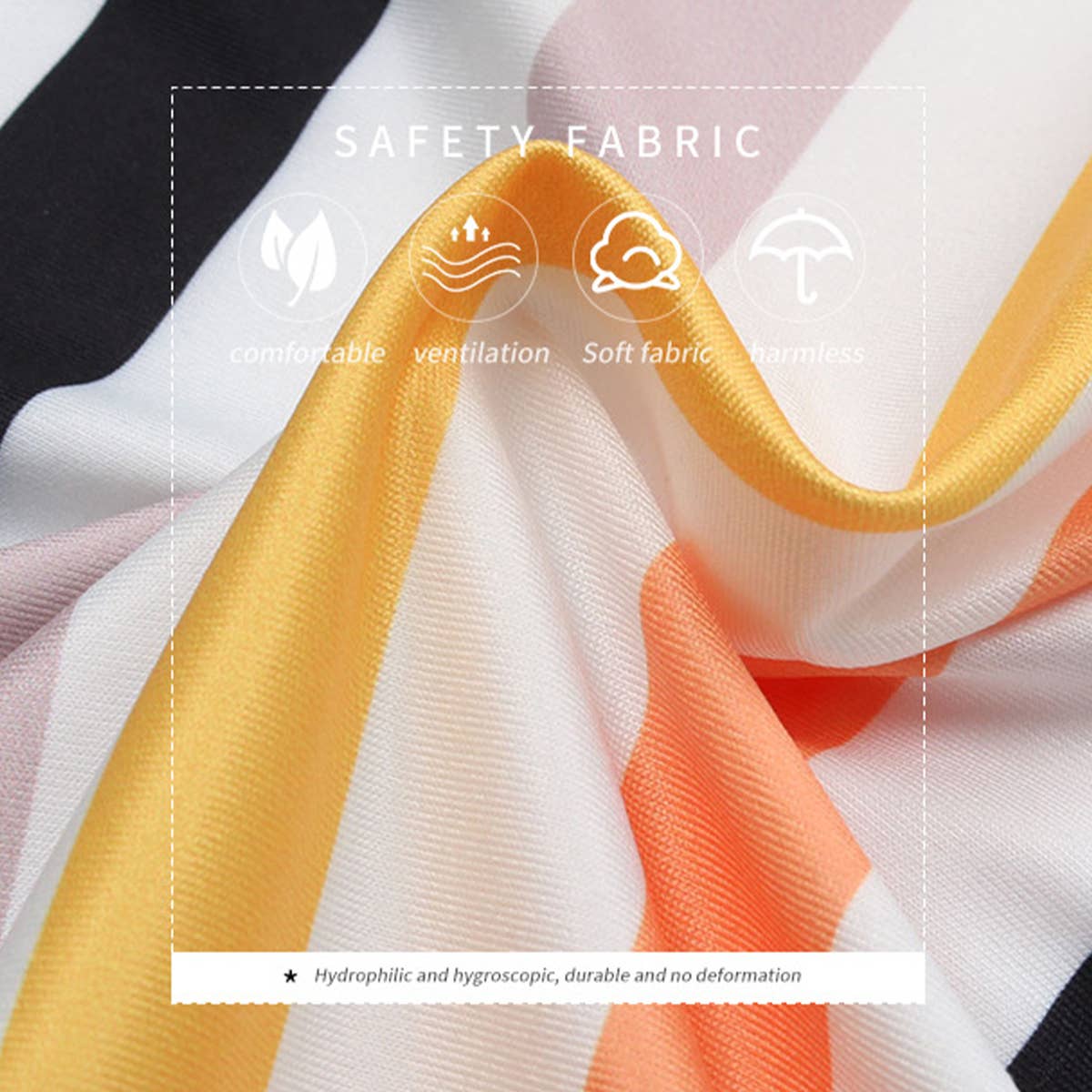 COLORFUL STRIPED SHORT-SLEEVED T-SHIRT