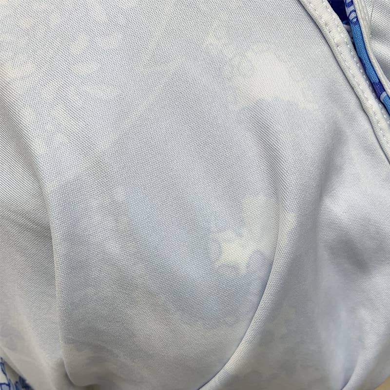 BOHO PRINT TOP MID-LENGTH WRAP ARM SKIRT SUIT