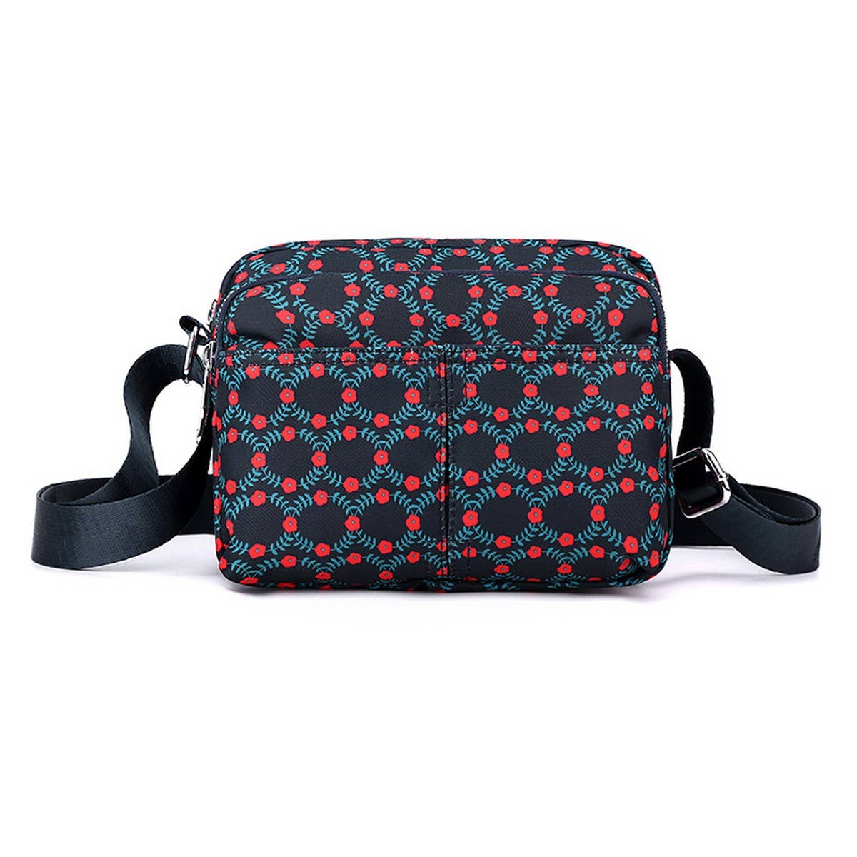 NYLON LARGE CAPACITY SHOULDER MESSENGER BAG_CWAB3487