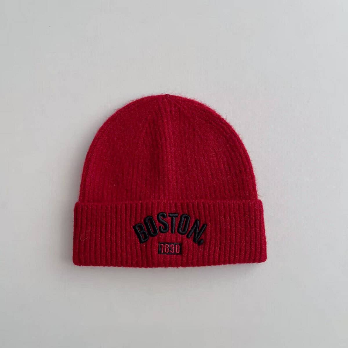 WINTER CHILDREN'S EMBROIDERED LETTER KNITTED HAT_CWAH2931