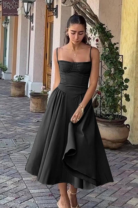 CWDMD5983_DOPAMINE VINTAGE PRINCESS CAMI MAXI DRESS