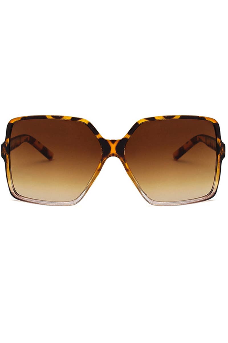 STREET SHOOTING SQUARE LARGE FRAME SUNGLASSES_CWASG0121