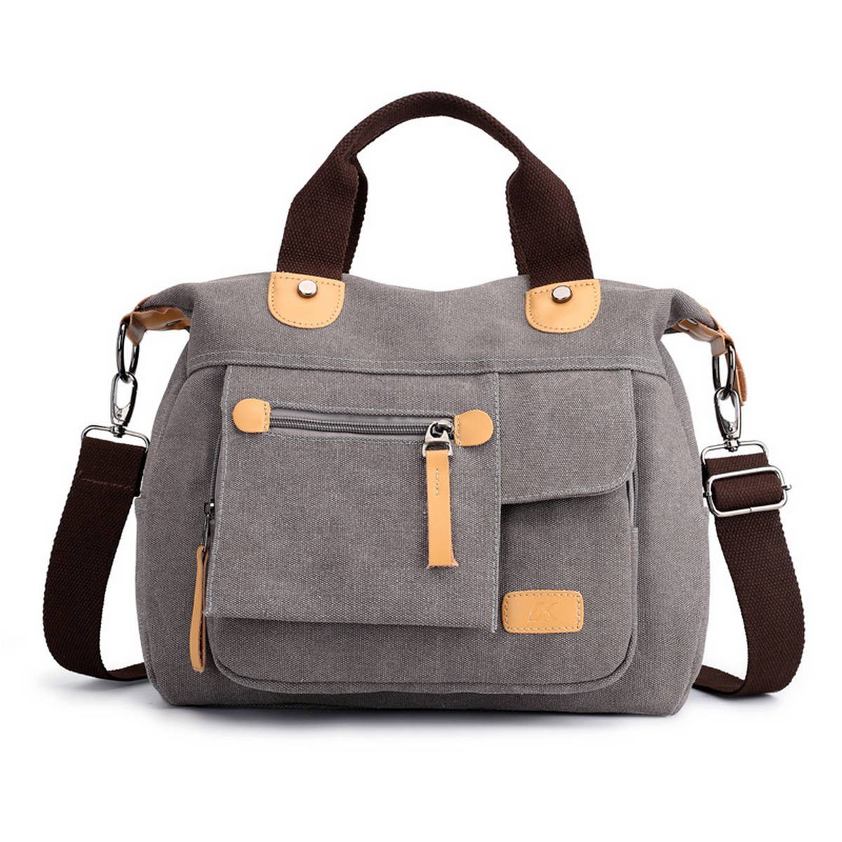 RETRO LEISURE CANVAS LARGE-CAPACITY SHOULDER BAG_CWAB1294