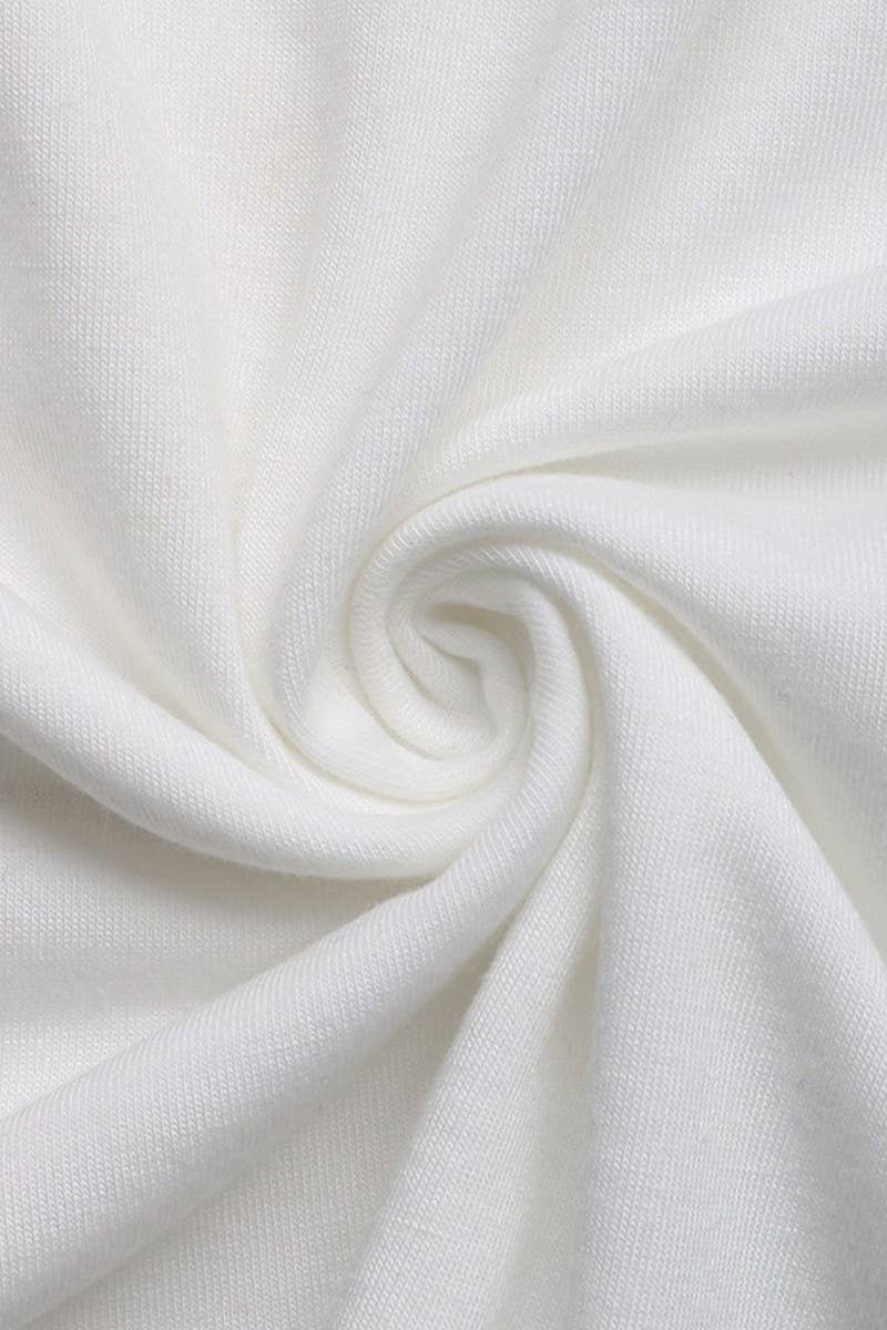 CWTBLS1859_BOHO V-NECK SHORT SLEEVE COLORFUL CROCHET TOP