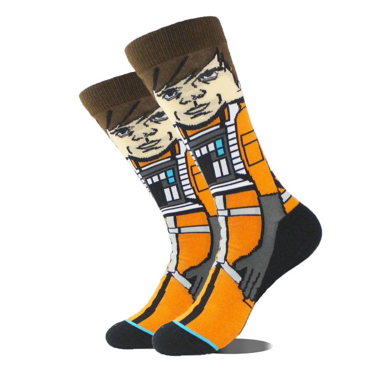 CARTOON STAR WARS SERIES CASUAL CREW SOCKS_CWAH1113