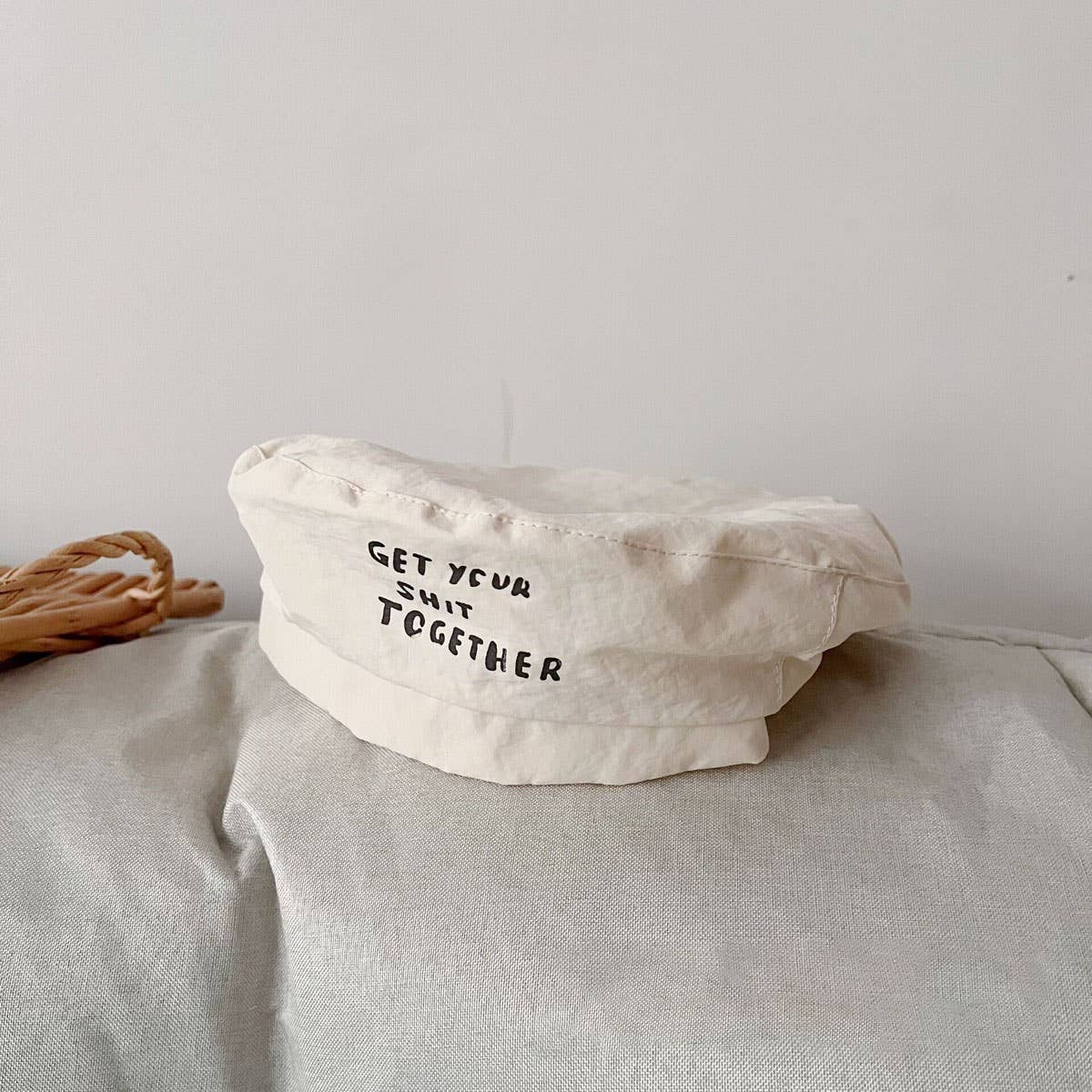 FASHIONABLE CHILDREN'S SIMPLE LETTER BERET_CWAH2921