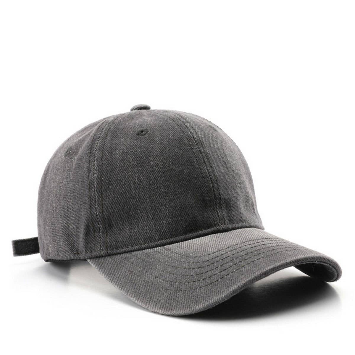 Autumn Winter Washed Denim Baseball Cap, Unisex_CWAH2824