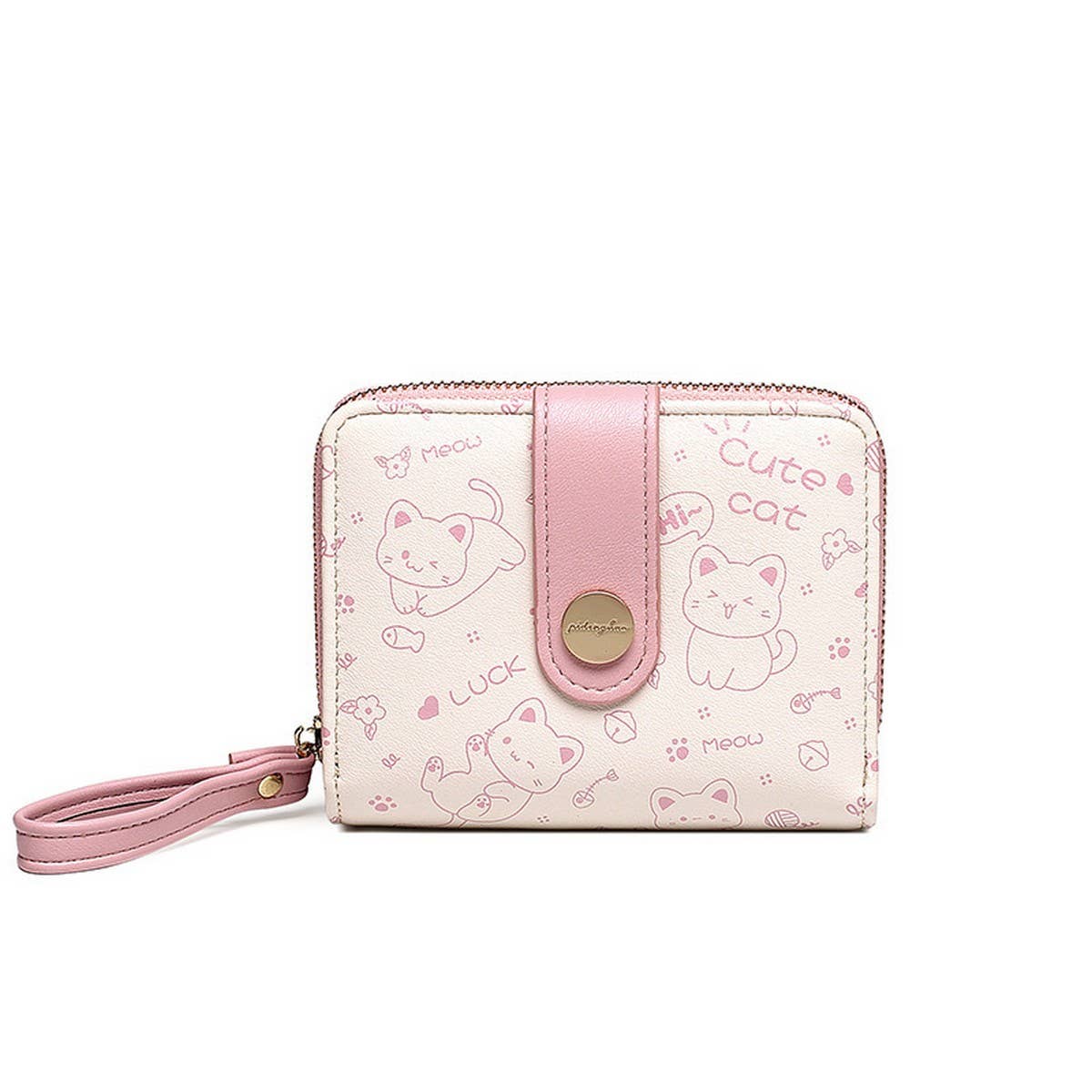 2024 NEW CUTE CAT NICHE SIMPLE WALLET_CWAB2571