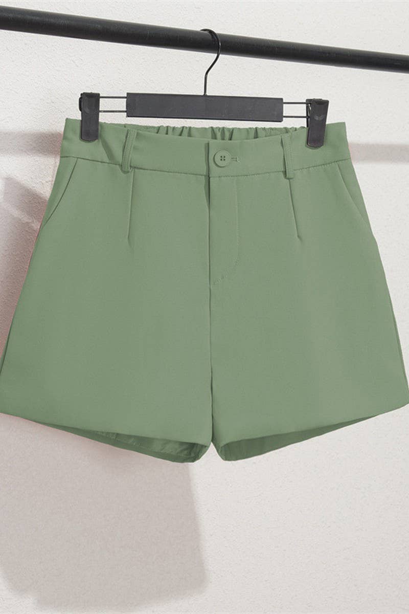 CWBSP00616_SUMMER HIGH WAIST LOOSE SHORT CASUAL PANTS