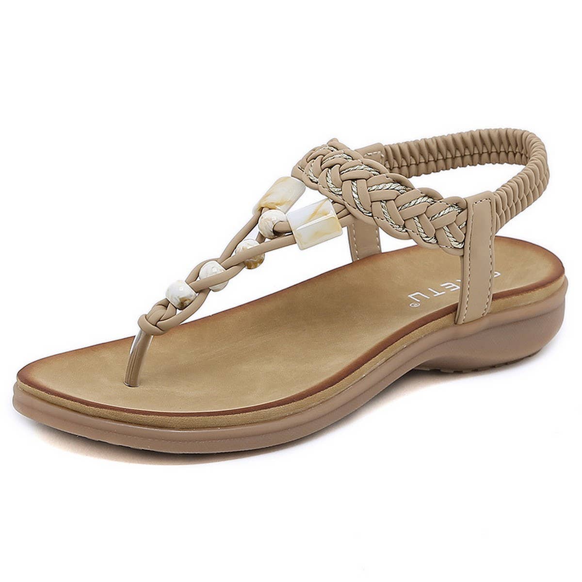 BOHEMIAN RHINESTONE WOVEN PINCH TOE SANDALS_CWSHS0533