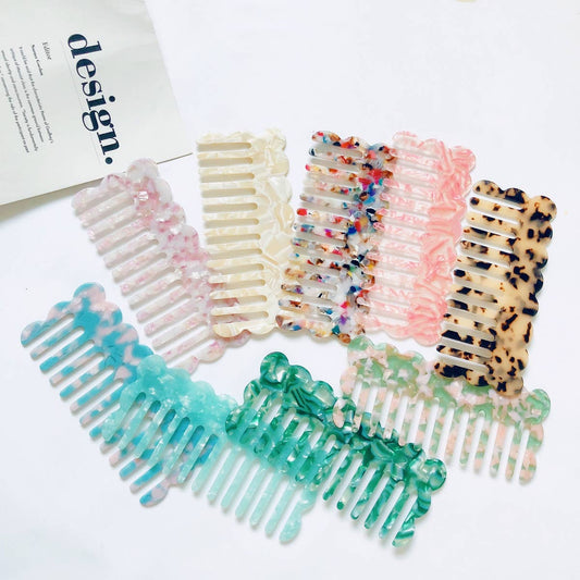 EXQUISITE MARBLED WAVY LEOPARD COMB_CWMM1074