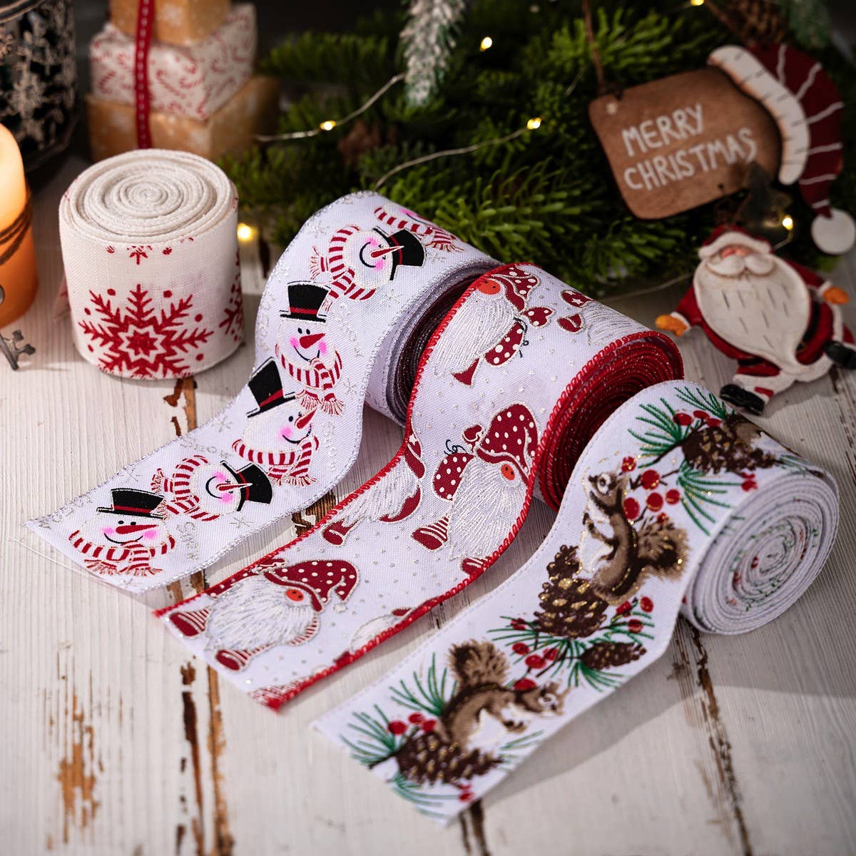 CWMM10196_COLORFUL CHRISTMAS RIBBON FOR TREE AND GIFTS