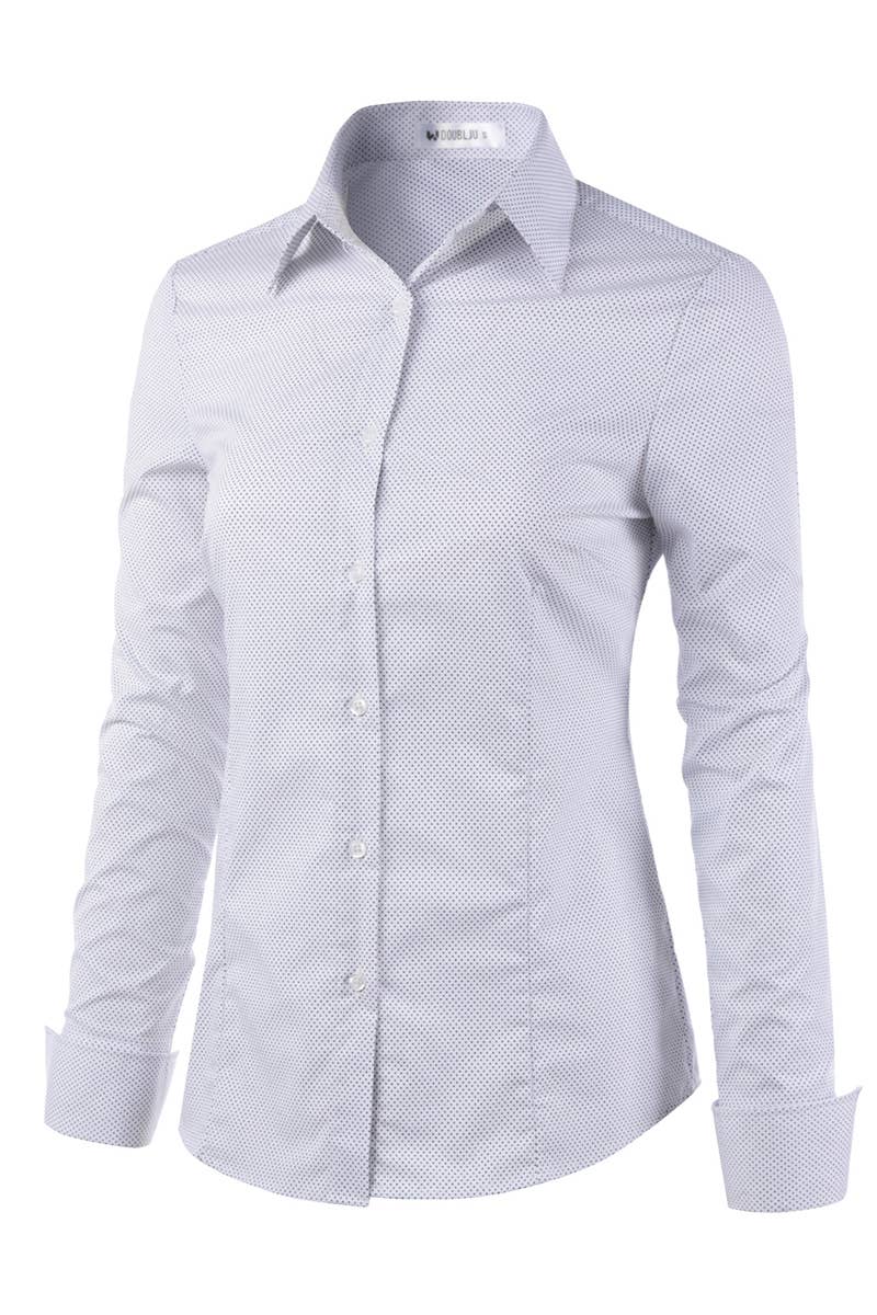 CWTDSL028_Button Down Long Sleeve Collared Shirts