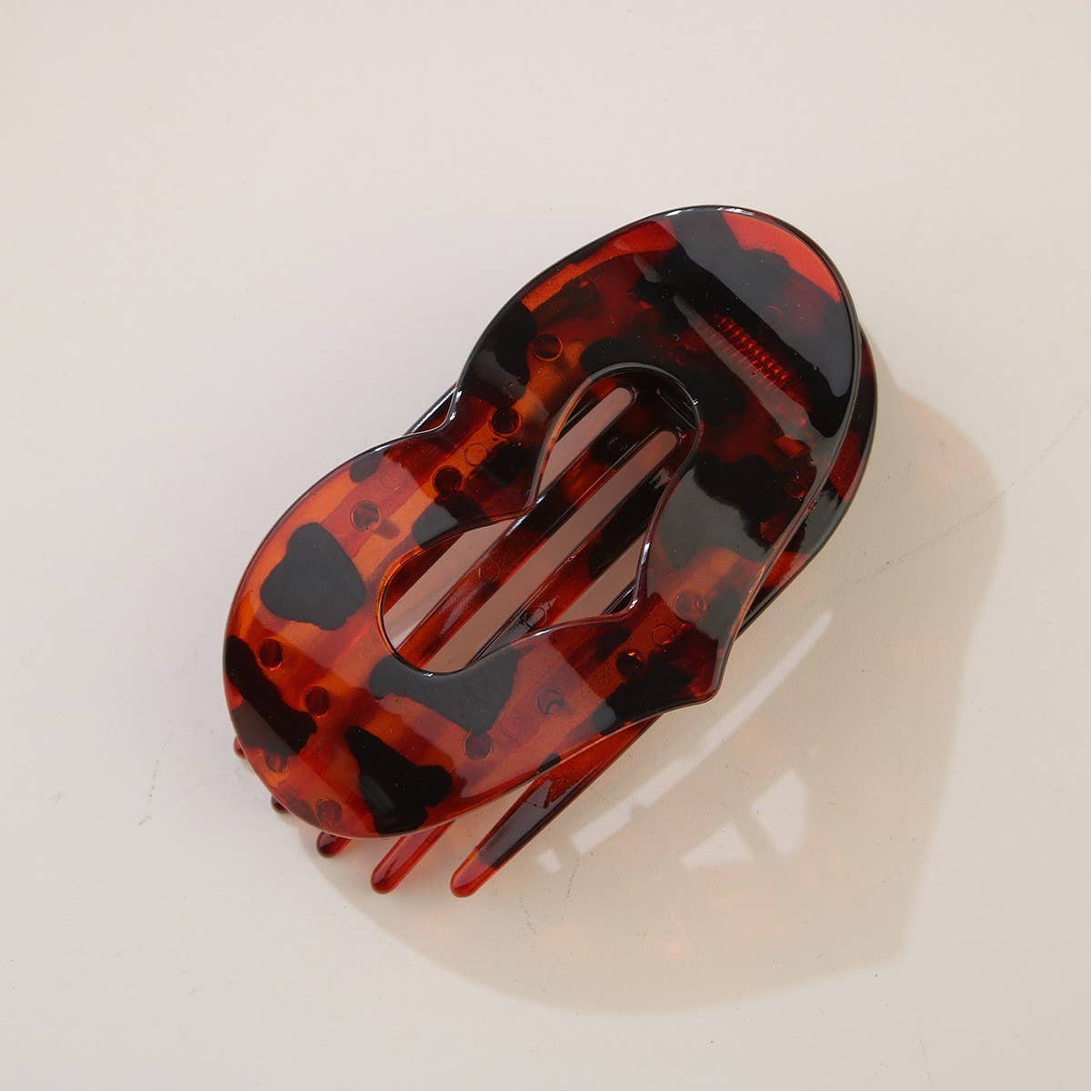 CWAHA07406_HEART DUCKBILL HAIR CLIP FOR WOMEN