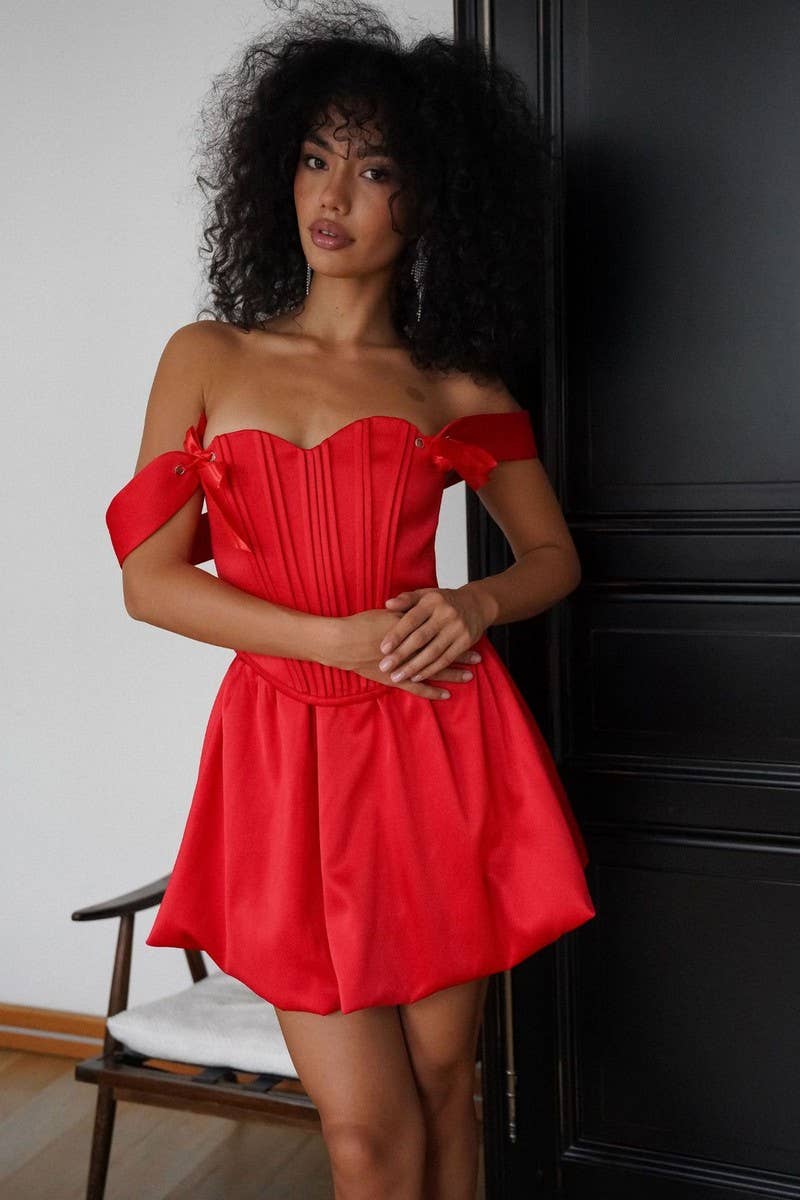 CWDTD0403_SLEEVELESS OPEN BACK HERRINGBONE SATIN DRESS