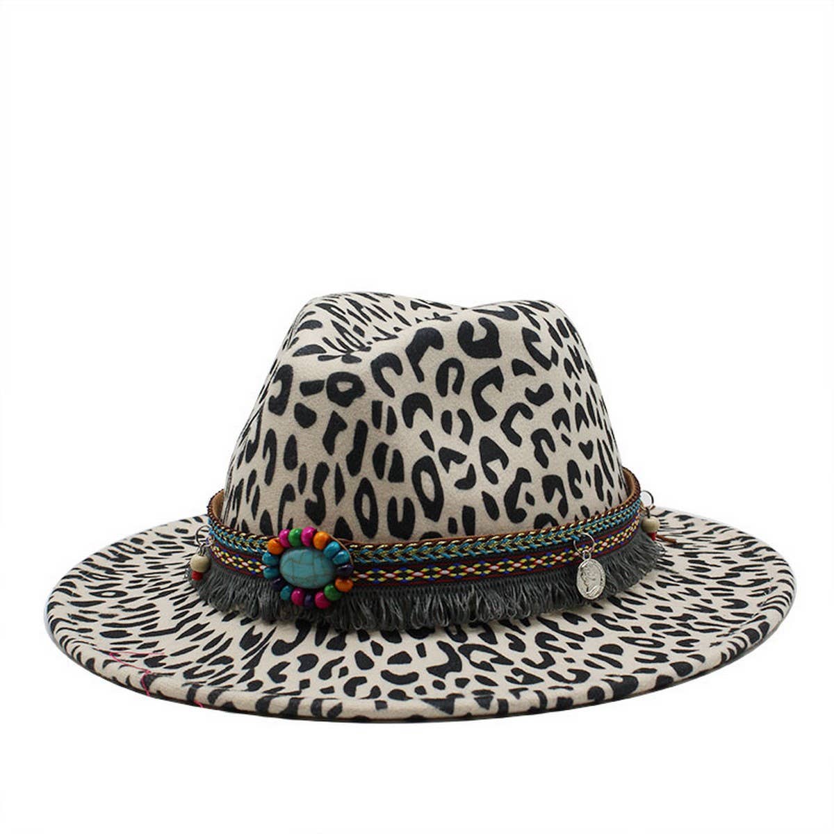 ETHNIC STYLE WOOLEN WESTERN COWBOY HAT COUPLE HAT_CWAH2609