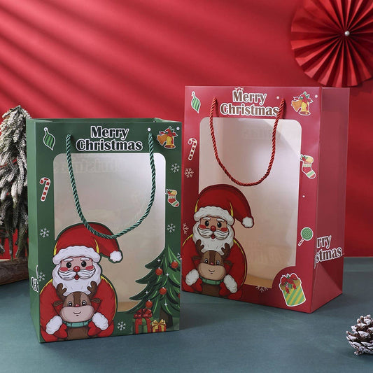 CWMM9363_CHRISTMAS EVE CHRISTMAS GIFT PACKAGING TOTE BAG