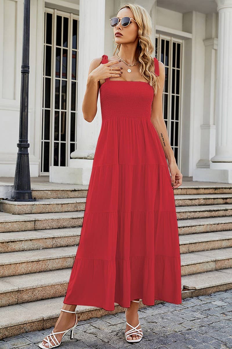 CWDMD1601_HALTER TIE LAYERED MAXI DRESS