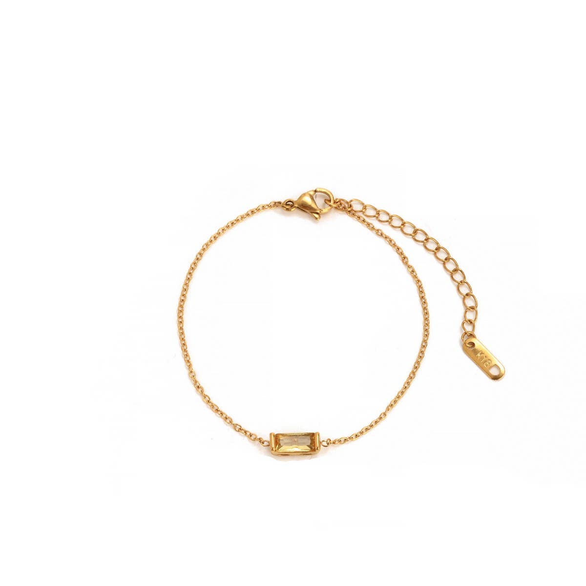 Artistic 12 Birthstone Birthstone Bracelet_CWMM5545