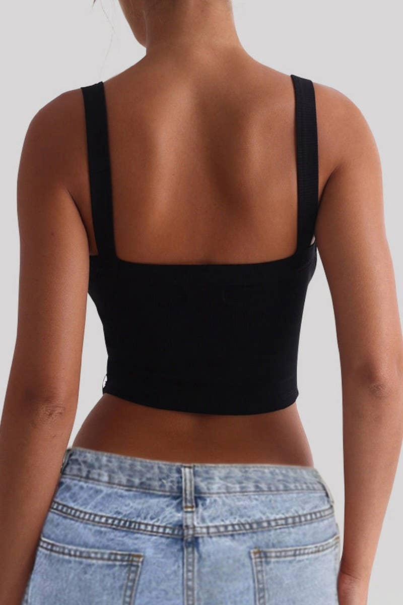 CWTTSL0382_SPRING AND SUMMER SPORTS SLIM CAMISOLE