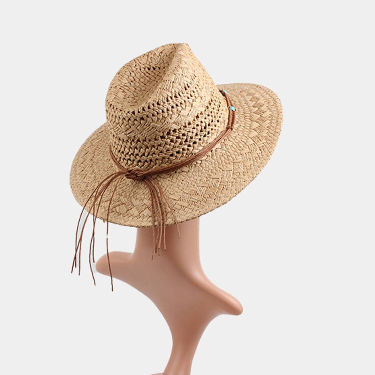 NEW SUNSHADE HAND-KNITTED PANAMA HAT_CWAH1194