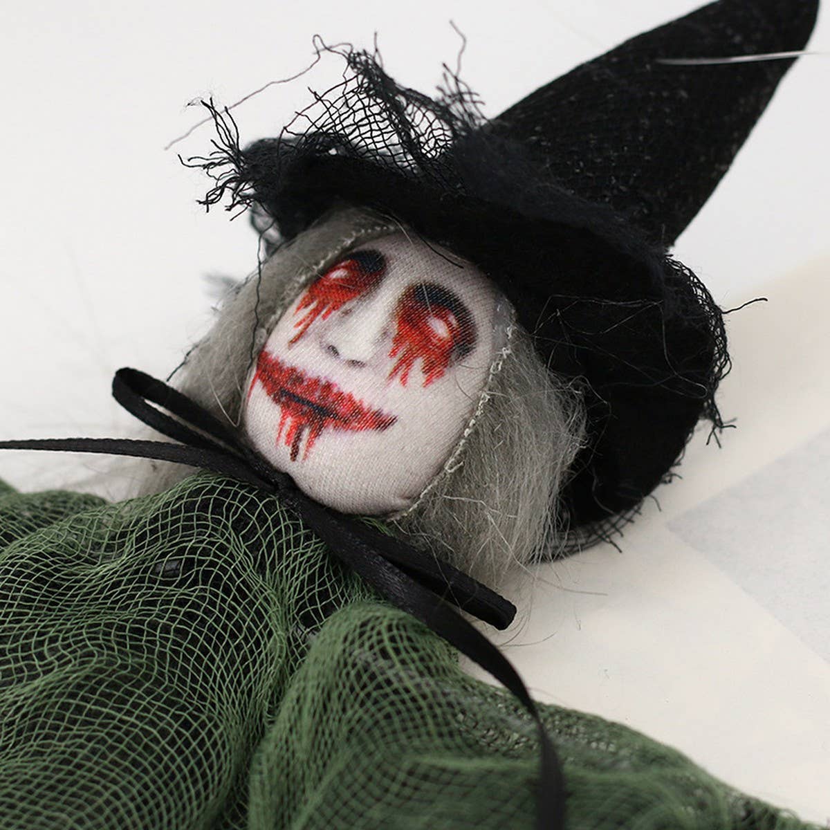 Scary Witch Hanging Halloween Party Decor_CWMM9870