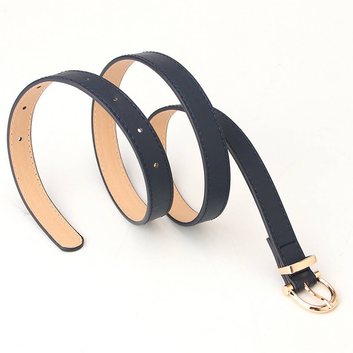 CWABE0906_SOLID COLOR PERSONALITY BELT