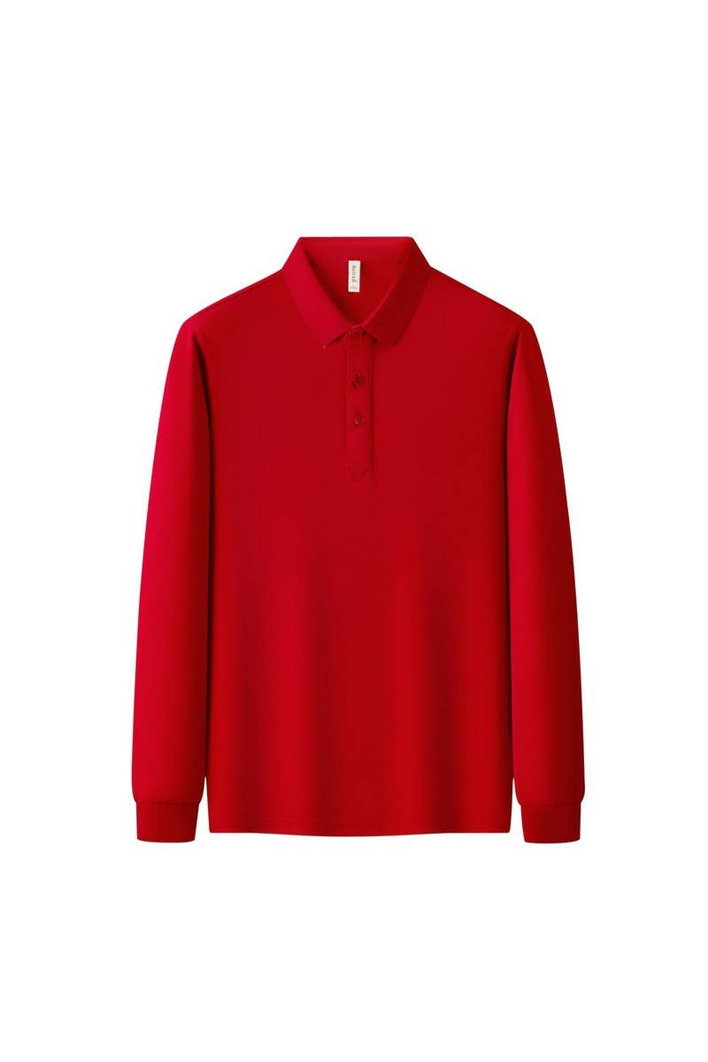 CWOSWL07263_LONG SLEEVE POLO SHIRT CUSTOM WORKWEAR