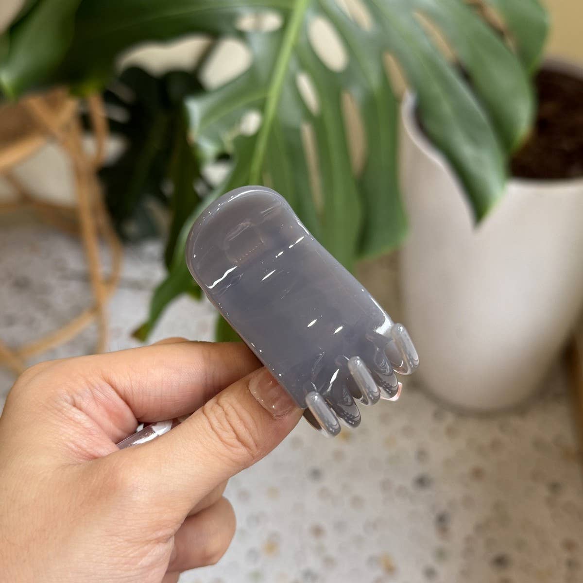 CWAHA4469_SIMPLE HIGH PONYTAIL FIXED ANTI-FALL HAIRPIN