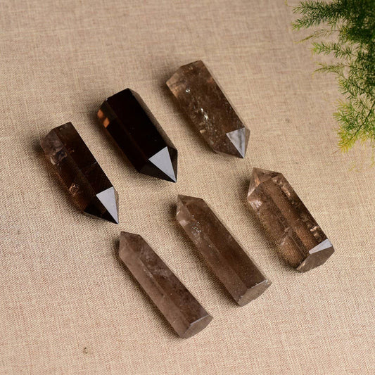 Smoky Quartz Crystal Point Tower_CWMM8106