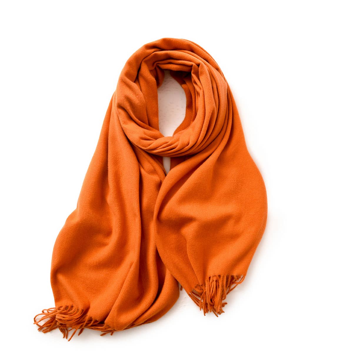 Winter Scarf Shawl - Soft Warm Fringe Design