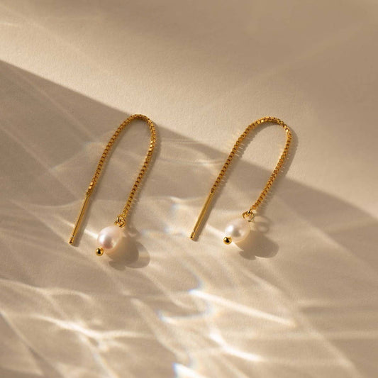 Fashionable And Versatile Pearl Earrings For Women_CWAJE5115