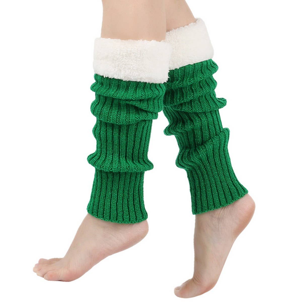CWMM10089_COZY LEG WARMERS &AMP FOOT FOR CHRISTMAS