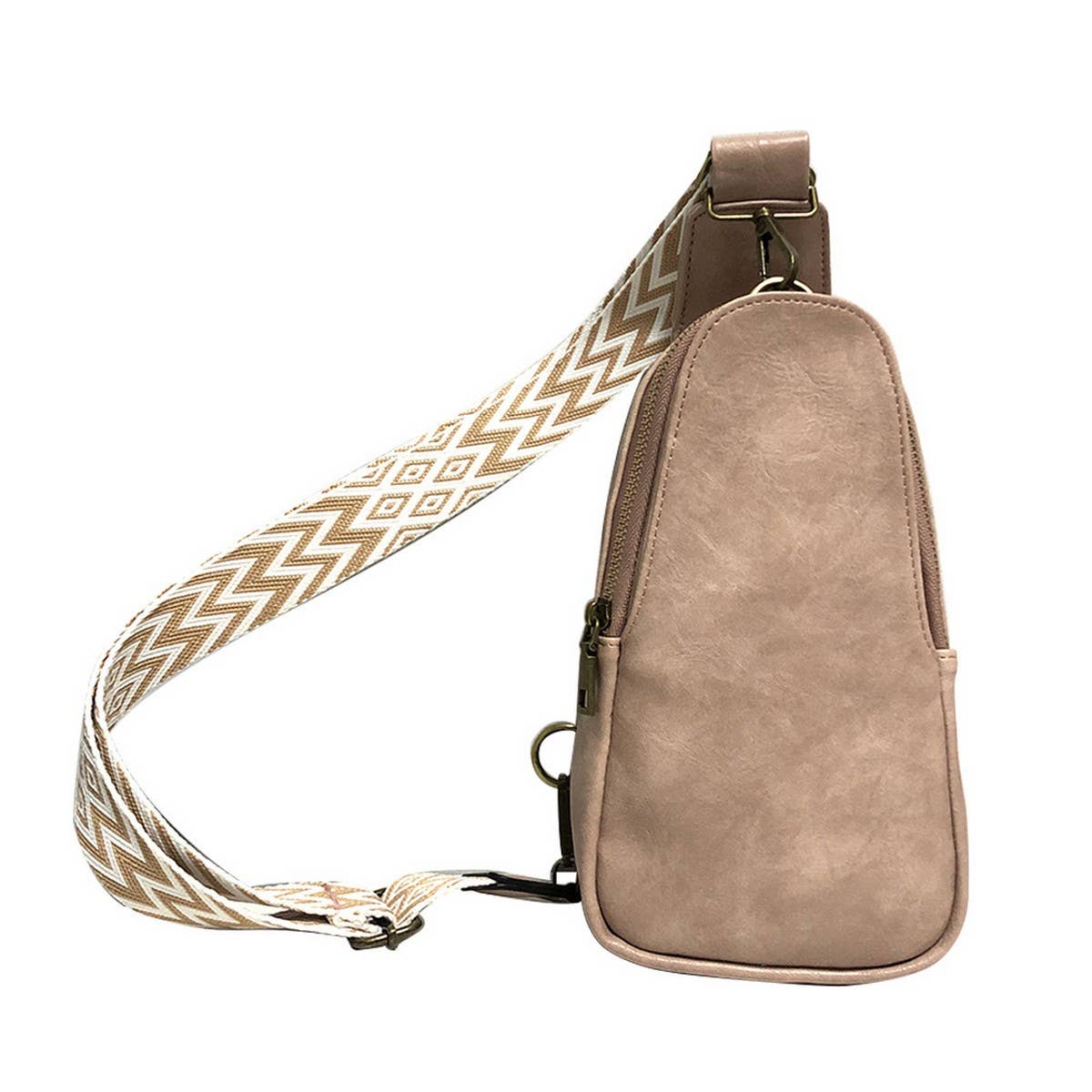 LEOPARD PRINT OUTDOOR SPORT BACKPACK CROSSBODY BAG_CWAB1398