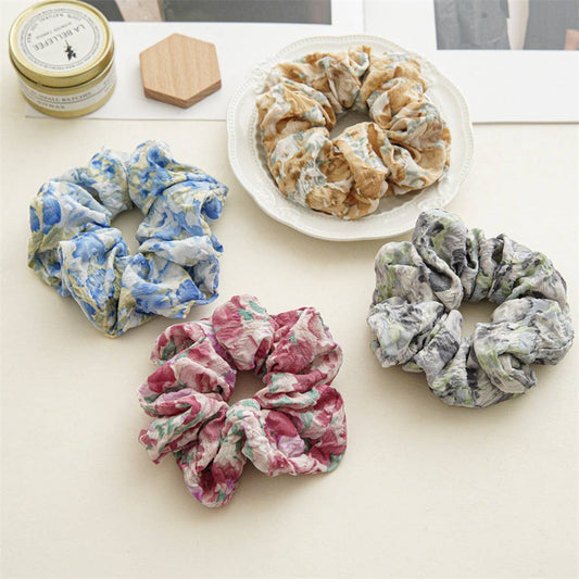 RETRO GRADIENT COLOR INTESTINE HAIR TIE_CWAHA2443
