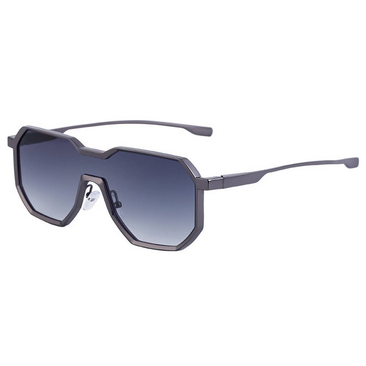 ONEPIECE IRREGULAR STEAMPUNK STYLE METALSUNGLASSES_CWASG0568