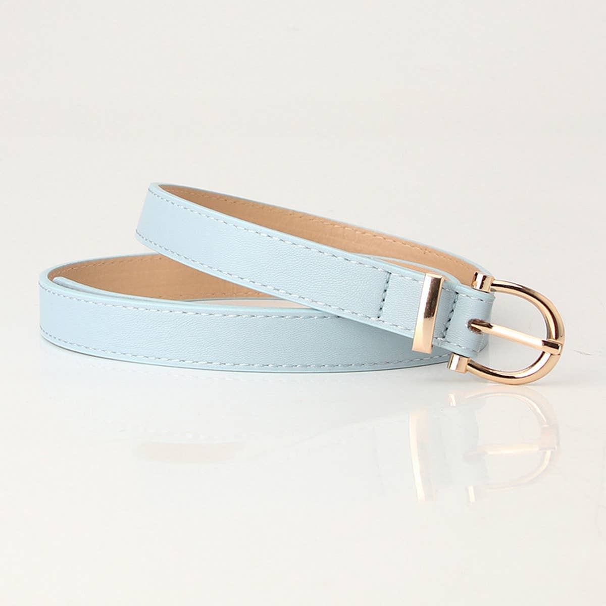 CWABE0906_SOLID COLOR PERSONALITY BELT