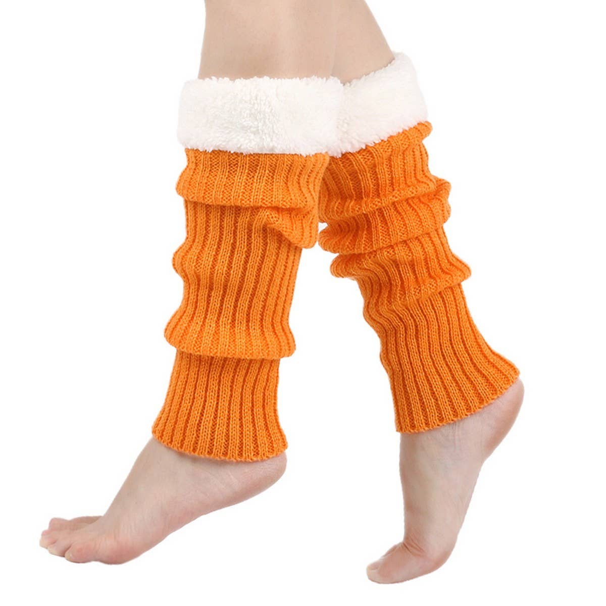 CWMM10089_COZY LEG WARMERS &AMP FOOT FOR CHRISTMAS