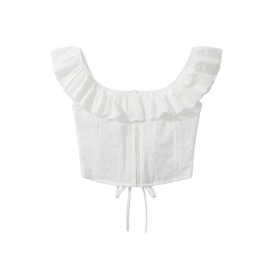 Lace Tank Top ??French Chic Casual Sleeveless_CWTHT0226