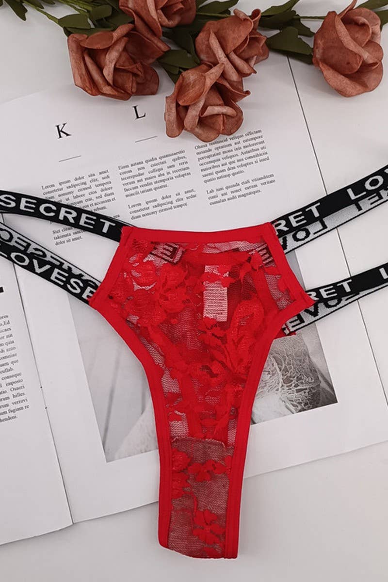 CWSPJ00467_SEXY LACE SEAMLESS THONG PANTIES