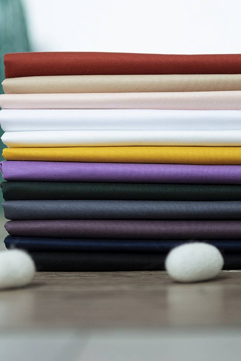 CWTTS1037_SOLID COLOR CASUAL ROUND NECK WOMEN T-SHIRT