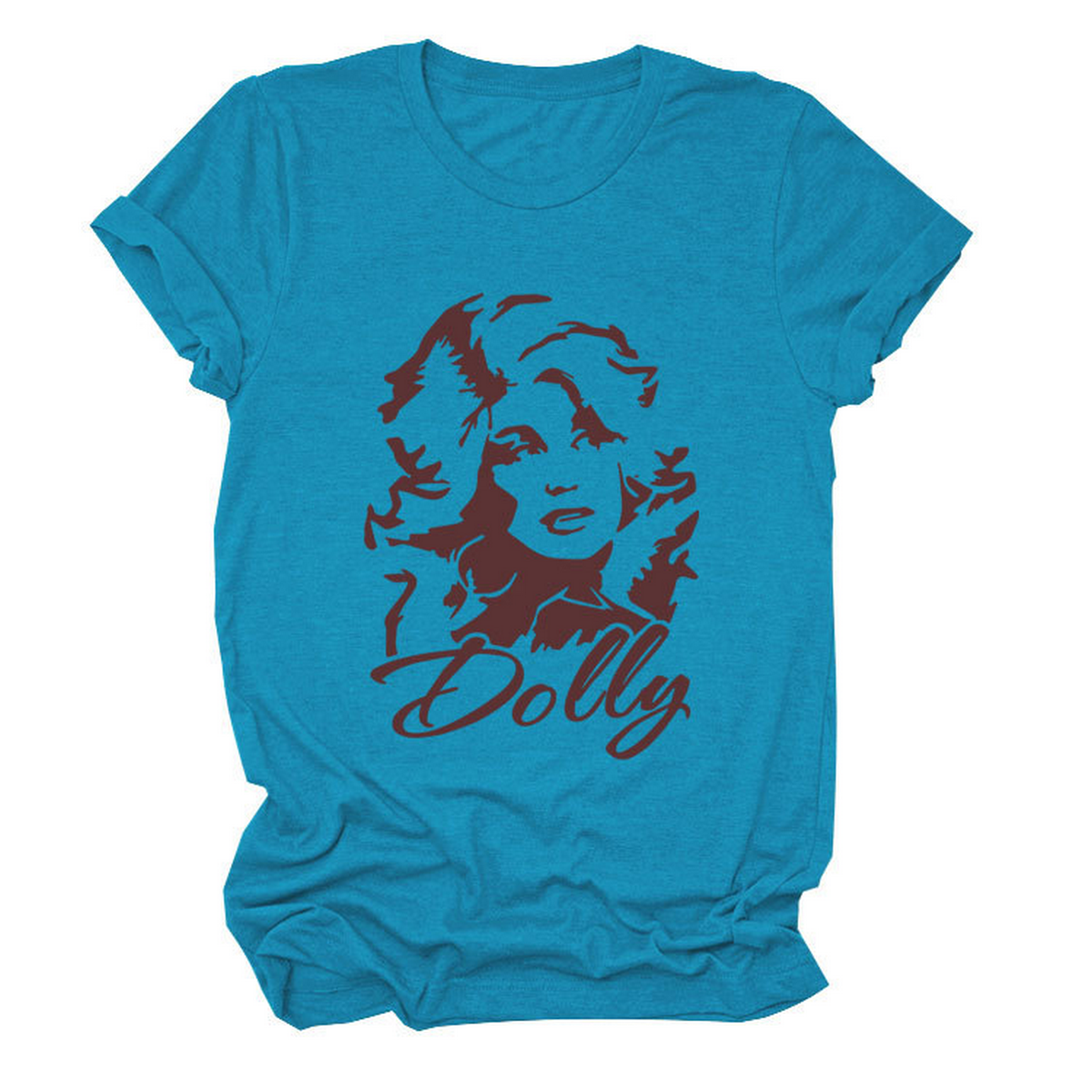 Trendy Women¡¯s Tee ? Casual Round Neck Shirt