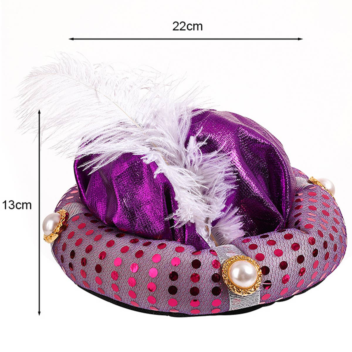 CWAH4043_CARNIVAL FUNNY FESTIVAL DANCE PERFORMANCE HAT