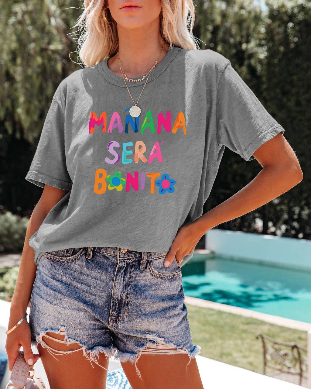 BREATHABLE PRINTED MOTHER'S DAY BLOUSE