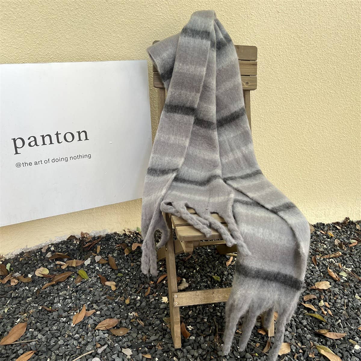 Vintage Scarf - Cute Winter Neck Wrap for Students