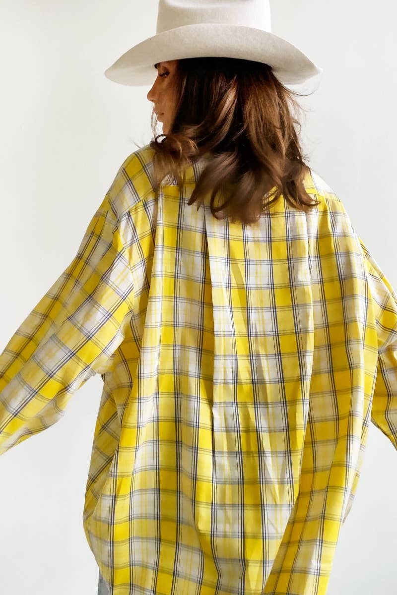 CWTSTL1597_FALL VINTAGE COMMUTER LONG-SLEEVED PLAID SHIRT