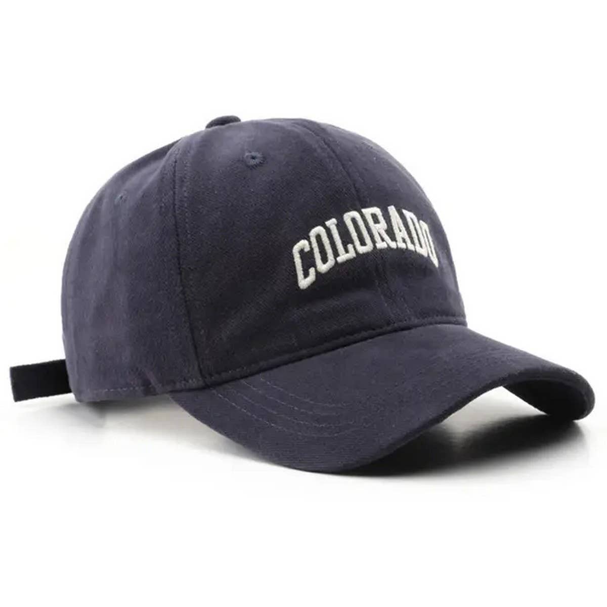 Vintage Letter Embroidered Baseball Cap Outdoor_CWAH0500
