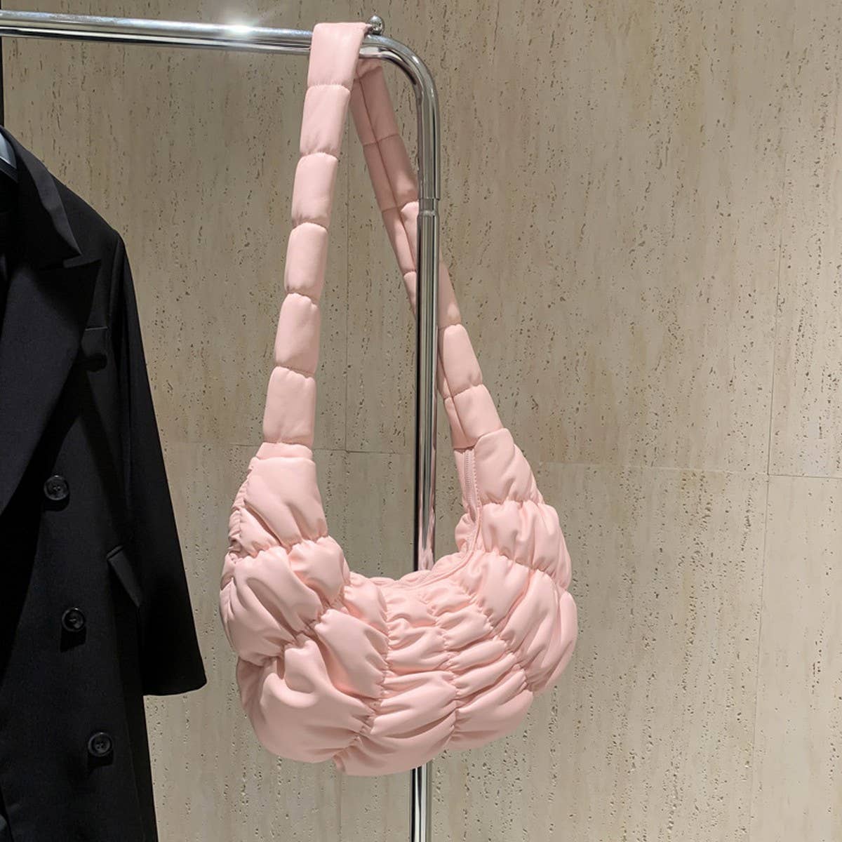 Cloud Bag Large PU Shoulder Tote_CUAB00515