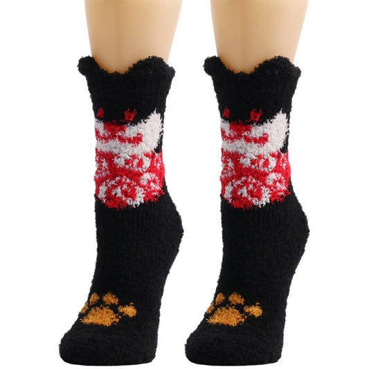 CWMS02689_CHRISTMAS CARTOON SOCKS WOMEN