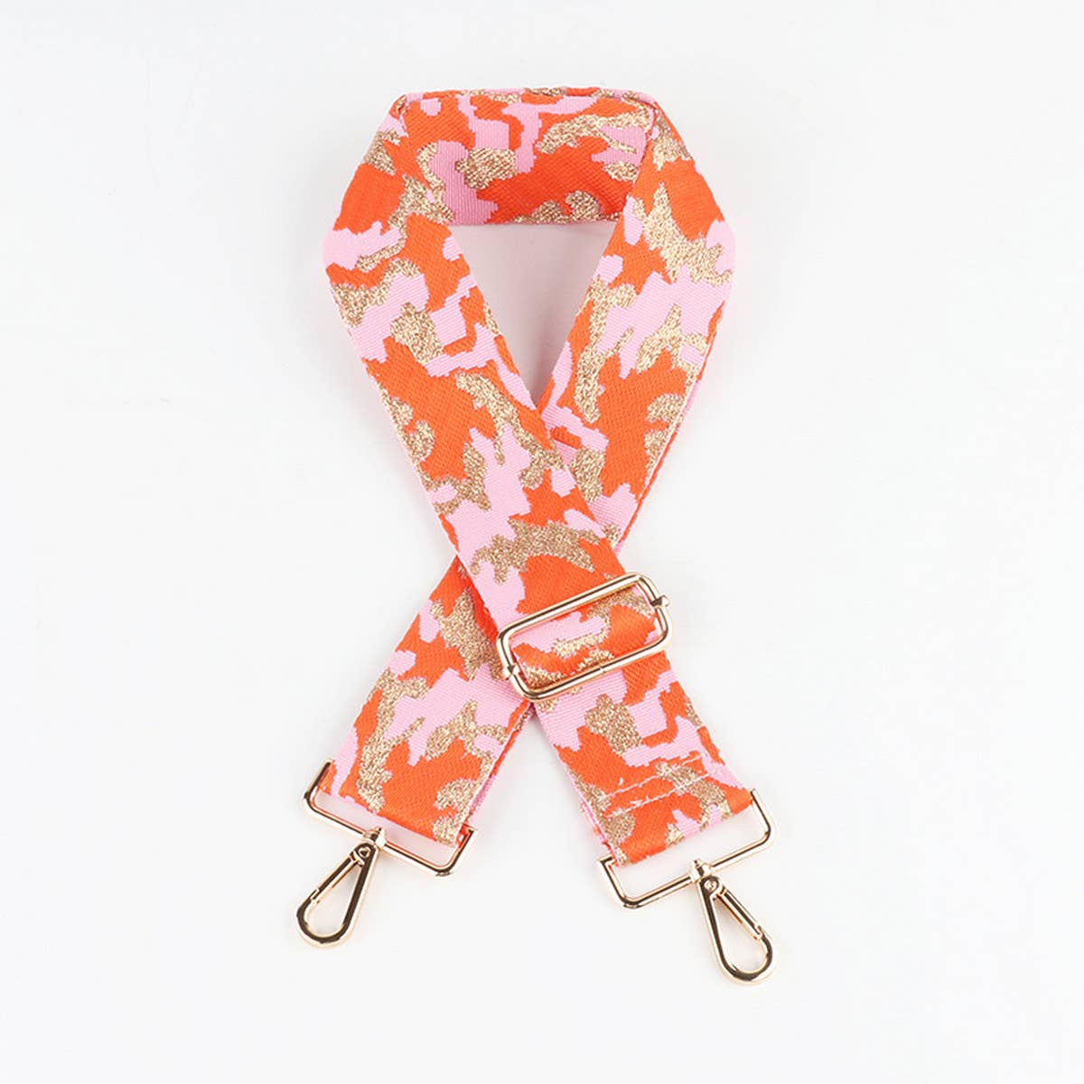 NEW FLORAL EMBROIDERED BAG STRAP